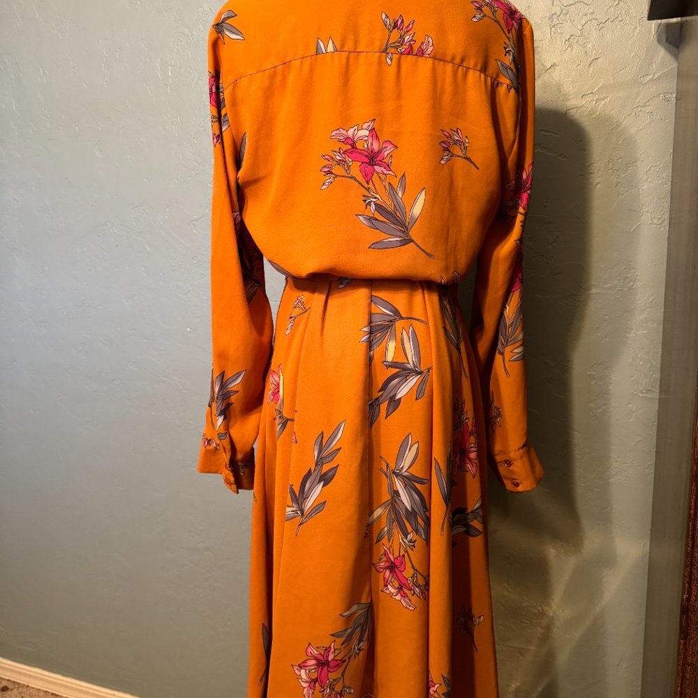 Nanette Lepore Floral Midi Dress - Picture 4 of 8